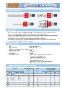 Mandrin taraudage Emuge, distributeur taraud Emuge Franken